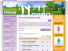Tablet Screenshot of forum.mutuelle-conseil.com